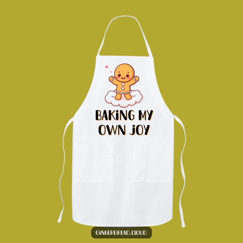 Funny Gingerbread Dancer Apron - Kitchen Fun and Joy Gift