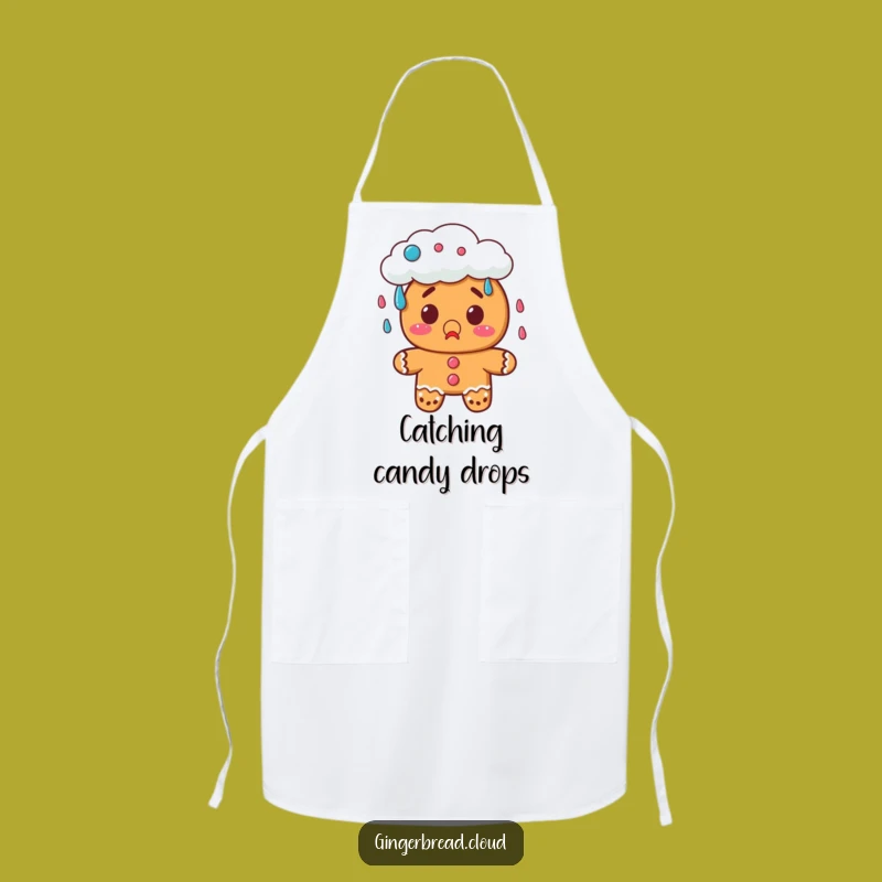 Funny Gingerbread Candy Apron: Sweet Fun While Baking