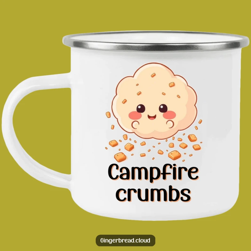 Funny Sweet Storm Camping Mug: Rugged & Whimsical Baking Adventure Cup Gift