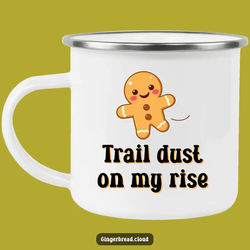 Durable Funny Uplifting Gingerbread Cookie Camping Mug - Adventure and Airiness
