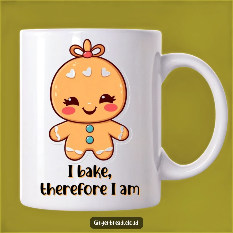 Funny Winking Gingerbread Man Mug: A Hilarious and Happy Gift Idea!
