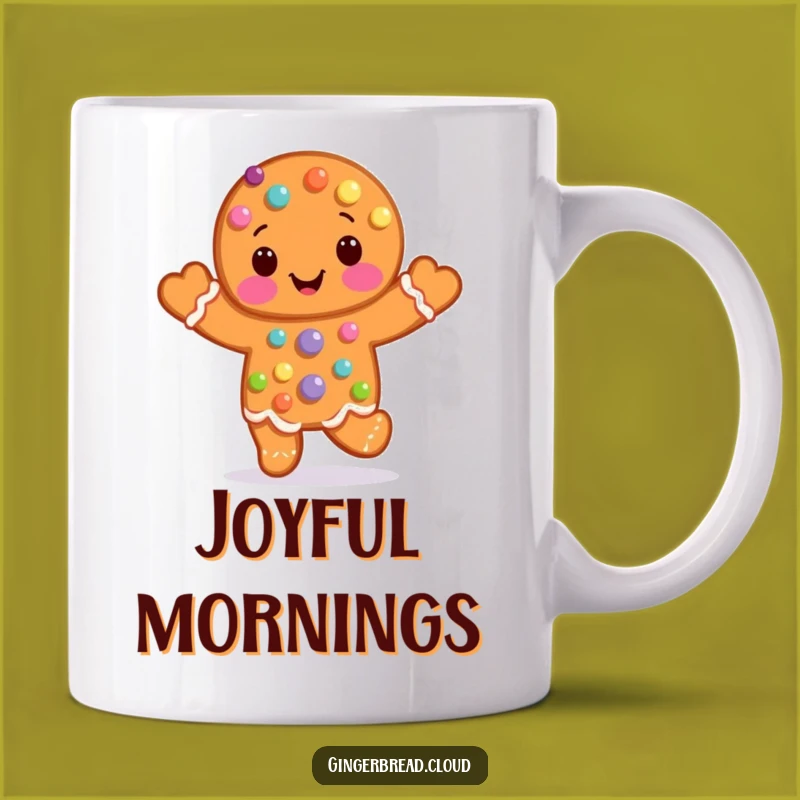 Funny Candy Gingerbread Man Hop Mug: A Joyful and Sweet Gift Idea!