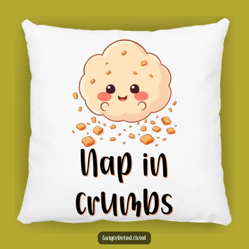 Funny Cookie Rain Pillow: Comfy & Whimsical Baking Cushion Gift