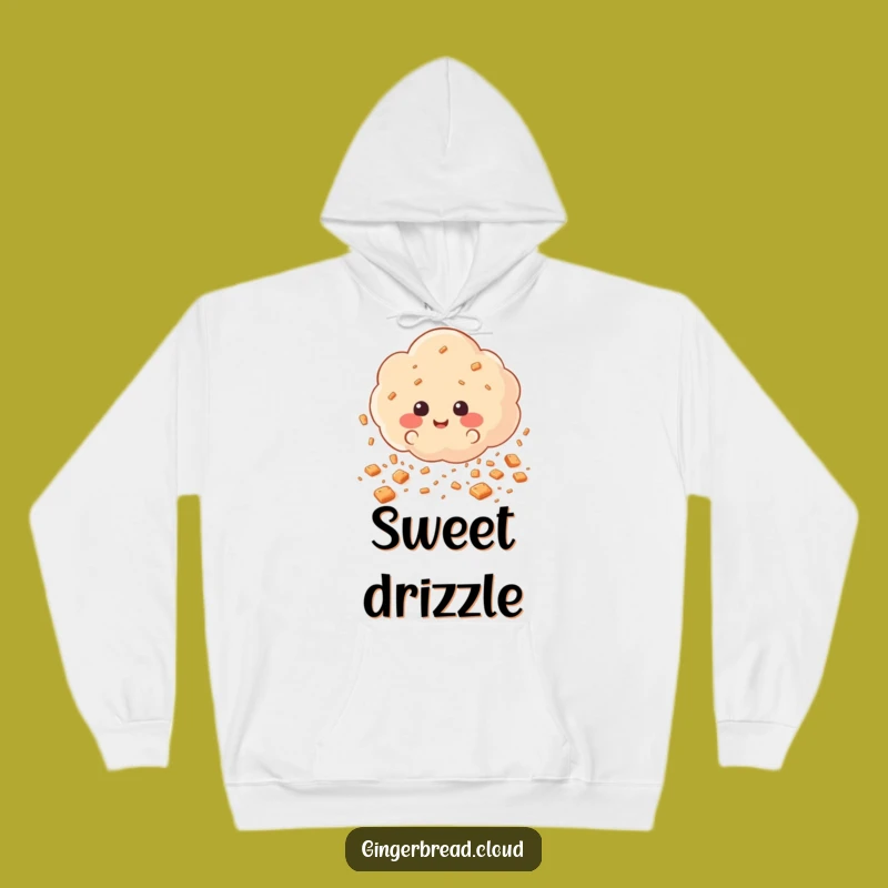 Cozy Funny Cookie Rain Hoodie: Warm & Whimsical Baking Comfort Gift