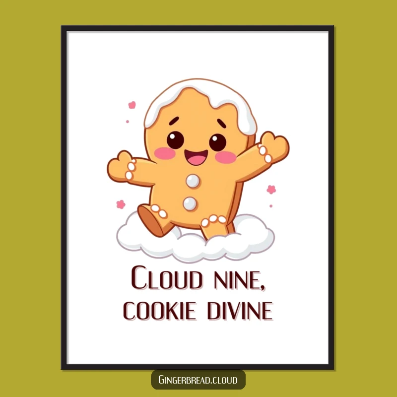 Free Printable Gingerbread Wall Art: Dreamy & Fun Downloadable!