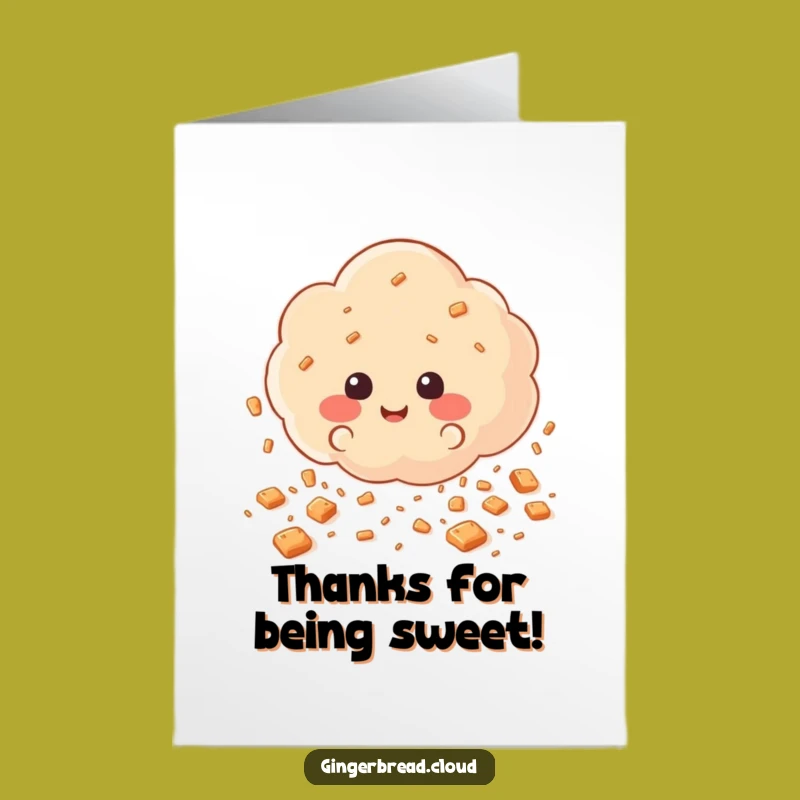 Free Printable Cookie Rain Thank You: Sweet Crumbs of Gratitude