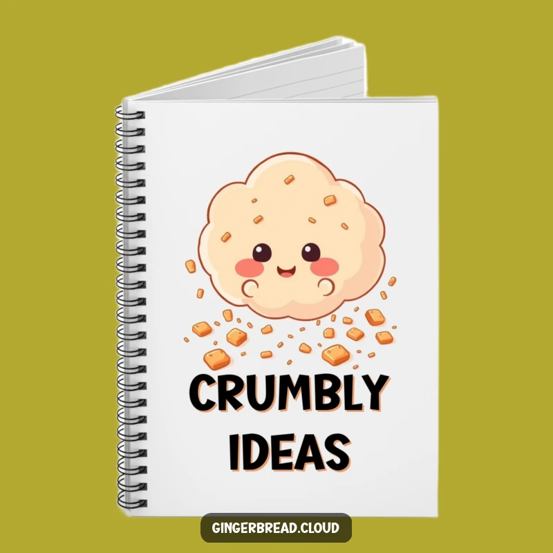 Funny Cookie Rain Idea Notebook: Whimsical Character Journal for Sweet Notes Gift