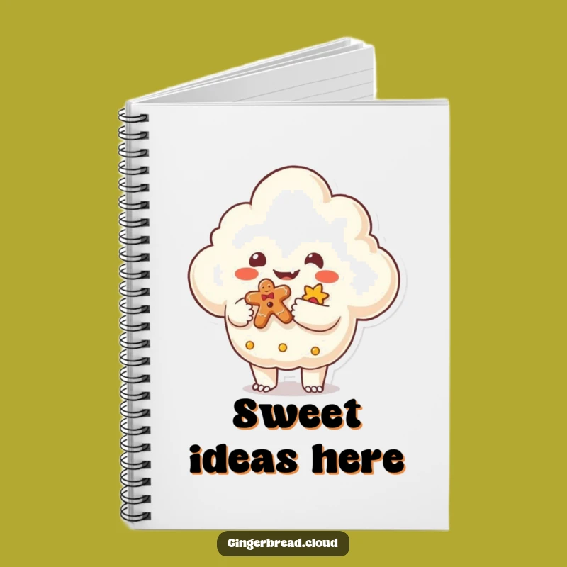 Funny Monster Cloud Idea Notebook: Whimsical Character Journal for Sweet Notes Gift