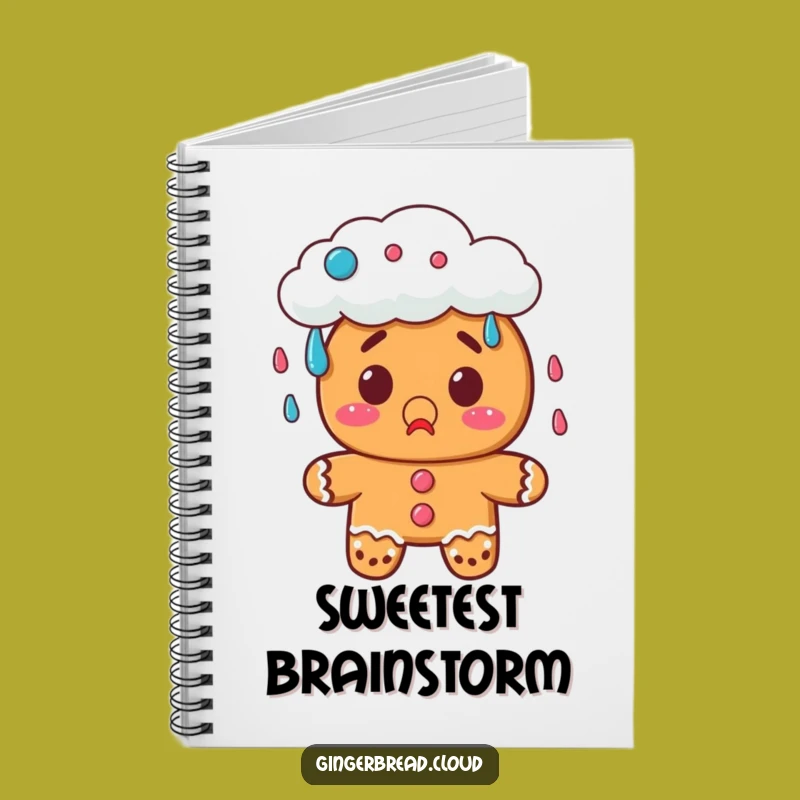 Funny Gingerbread Candy Notebook: Capture Sweet Surprises