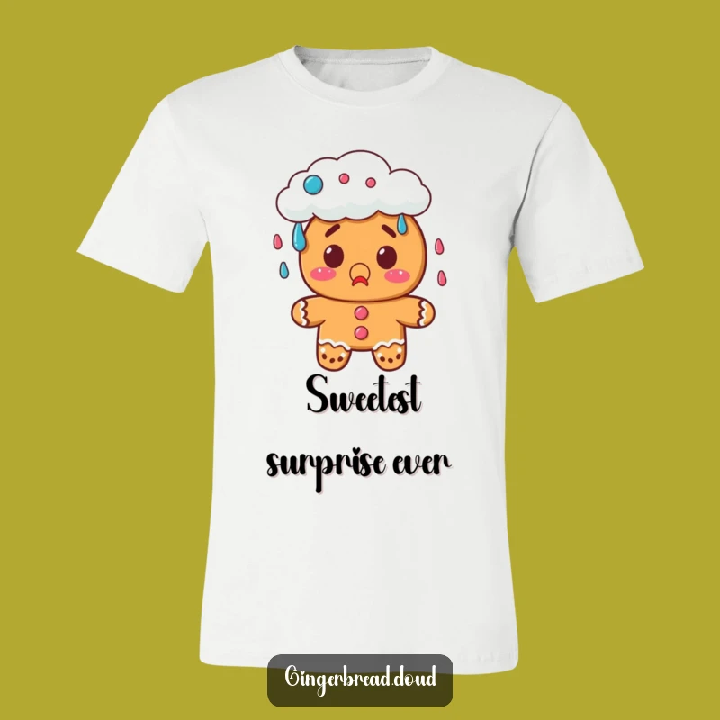 Funny Gingerbread Candy Shower T-Shirt: Whimsical Wonder Gift