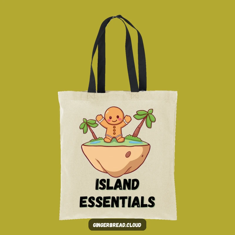Funny Gingerbread Adventure Tote: Whimsical Character Bag for Sweet Travels Gift
